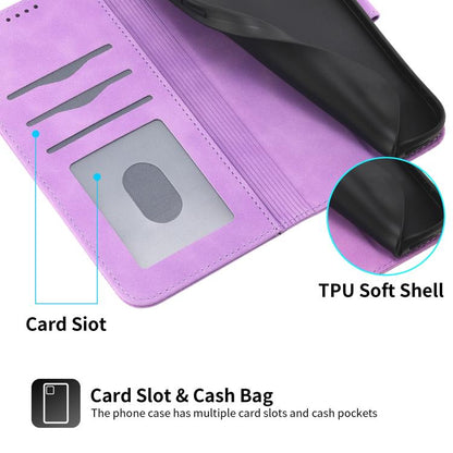 Dierfeng Dream Line TPU Hybrid PU Leather Phone Case, For Google Pixel 11 Pro XL, For Google Pixel 11 / Pixel 11 Pro, For Google Pixel 10a, For Google Pixel 9a, For Google Pixel 9 Pro, For Google Pixel 9, For Google Pixel 8a