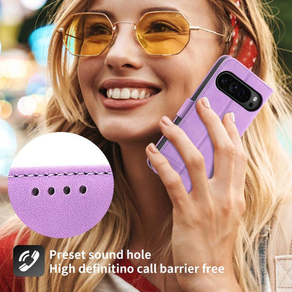 Dierfeng Dream Line TPU Hybrid PU Leather Phone Case, For Google Pixel 11 Pro XL, For Google Pixel 11 / Pixel 11 Pro, For Google Pixel 10a, For Google Pixel 9a, For Google Pixel 9 Pro, For Google Pixel 9, For Google Pixel 8a