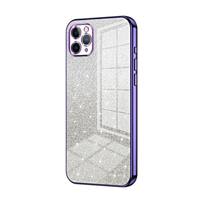 Gradient Glitter Powder Electroplated Phone Case, For iPhone 11 Pro Max, For iPhone 11, For iPhone 11 Pro, For iPhone X / XS, For iPhone XR, For iPhone XS Max, For iPhone 8 Plus / 7 Plus