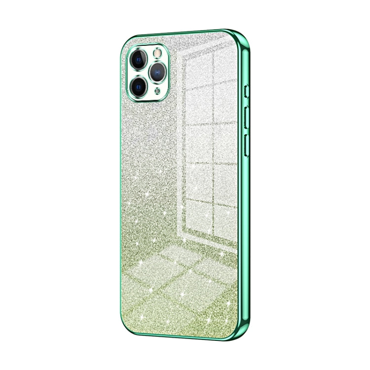 Gradient Glitter Powder Electroplated Phone Case, For iPhone 11 Pro Max, For iPhone 11, For iPhone 11 Pro, For iPhone X / XS, For iPhone XR, For iPhone XS Max, For iPhone 8 Plus / 7 Plus