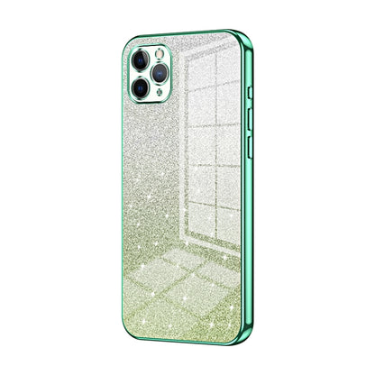 Gradient Glitter Powder Electroplated Phone Case, For iPhone 11 Pro Max, For iPhone 11, For iPhone 11 Pro, For iPhone X / XS, For iPhone XR, For iPhone XS Max, For iPhone 8 Plus / 7 Plus