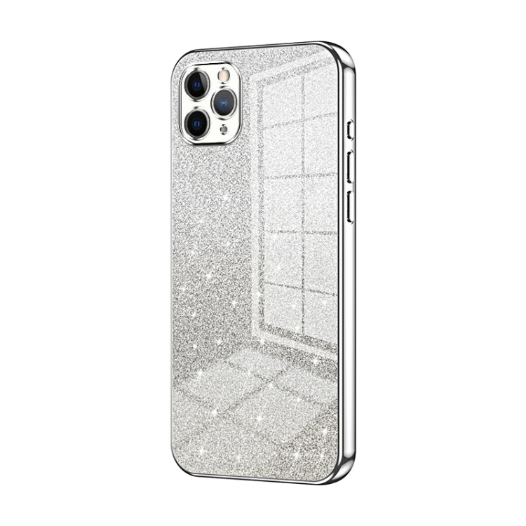 Gradient Glitter Powder Electroplated Phone Case, For iPhone 11 Pro Max, For iPhone 11, For iPhone 11 Pro, For iPhone X / XS, For iPhone XR, For iPhone XS Max, For iPhone 8 Plus / 7 Plus