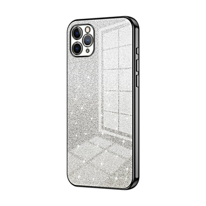 Gradient Glitter Powder Electroplated Phone Case, For iPhone 11 Pro Max, For iPhone 11, For iPhone 11 Pro, For iPhone X / XS, For iPhone XR, For iPhone XS Max, For iPhone 8 Plus / 7 Plus