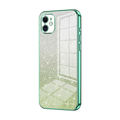 Gradient Glitter Powder Electroplated Phone Case, For iPhone 11 Pro Max, For iPhone 11, For iPhone 11 Pro, For iPhone X / XS, For iPhone XR, For iPhone XS Max, For iPhone 8 Plus / 7 Plus