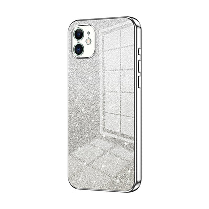 Gradient Glitter Powder Electroplated Phone Case, For iPhone 11 Pro Max, For iPhone 11, For iPhone 11 Pro, For iPhone X / XS, For iPhone XR, For iPhone XS Max, For iPhone 8 Plus / 7 Plus