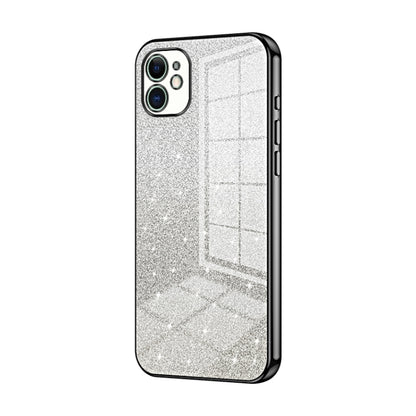 Gradient Glitter Powder Electroplated Phone Case, For iPhone 11 Pro Max, For iPhone 11, For iPhone 11 Pro, For iPhone X / XS, For iPhone XR, For iPhone XS Max, For iPhone 8 Plus / 7 Plus