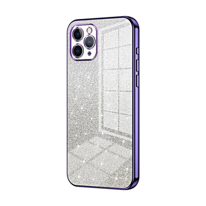 Gradient Glitter Powder Electroplated Phone Case, For iPhone 11 Pro Max, For iPhone 11, For iPhone 11 Pro, For iPhone X / XS, For iPhone XR, For iPhone XS Max, For iPhone 8 Plus / 7 Plus