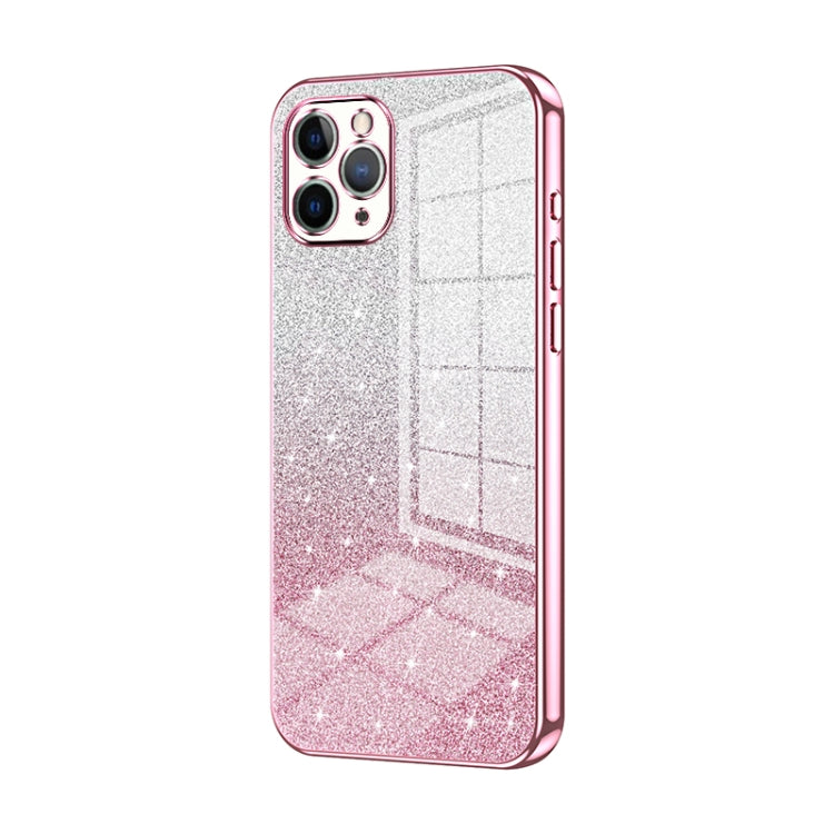 Gradient Glitter Powder Electroplated Phone Case, For iPhone 11 Pro Max, For iPhone 11, For iPhone 11 Pro, For iPhone X / XS, For iPhone XR, For iPhone XS Max, For iPhone 8 Plus / 7 Plus