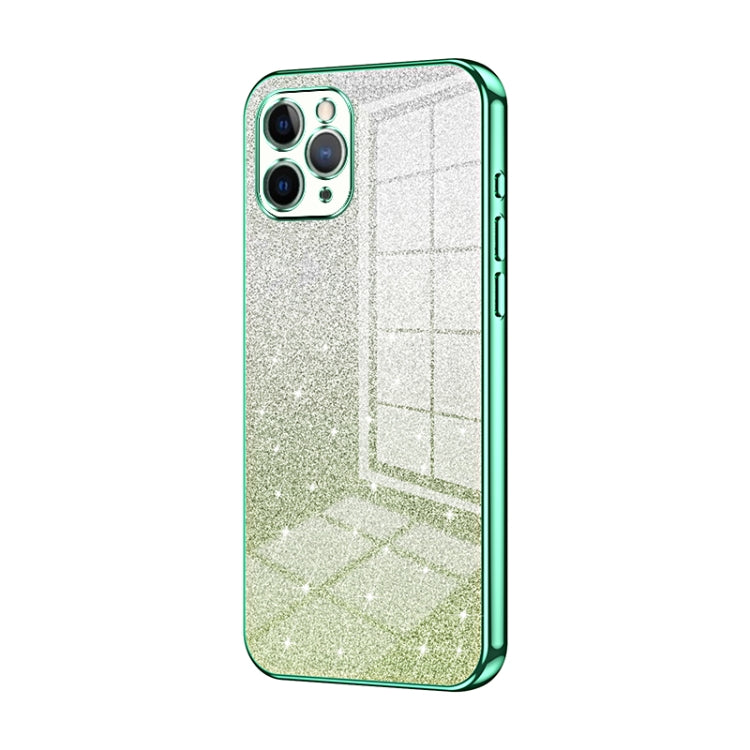 Gradient Glitter Powder Electroplated Phone Case, For iPhone 11 Pro Max, For iPhone 11, For iPhone 11 Pro, For iPhone X / XS, For iPhone XR, For iPhone XS Max, For iPhone 8 Plus / 7 Plus