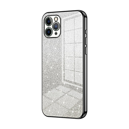 Gradient Glitter Powder Electroplated Phone Case, For iPhone 11 Pro Max, For iPhone 11, For iPhone 11 Pro, For iPhone X / XS, For iPhone XR, For iPhone XS Max, For iPhone 8 Plus / 7 Plus