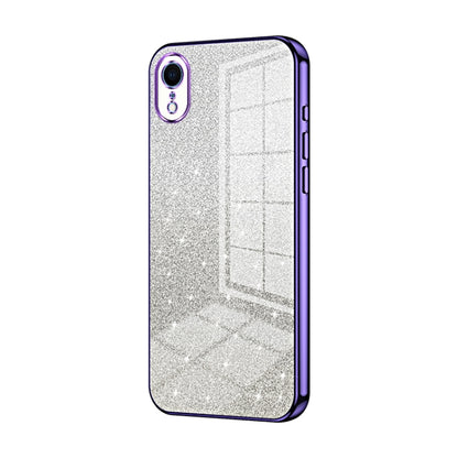 Gradient Glitter Powder Electroplated Phone Case, For iPhone 11 Pro Max, For iPhone 11, For iPhone 11 Pro, For iPhone X / XS, For iPhone XR, For iPhone XS Max, For iPhone 8 Plus / 7 Plus