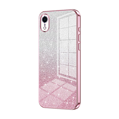 Gradient Glitter Powder Electroplated Phone Case, For iPhone 11 Pro Max, For iPhone 11, For iPhone 11 Pro, For iPhone X / XS, For iPhone XR, For iPhone XS Max, For iPhone 8 Plus / 7 Plus