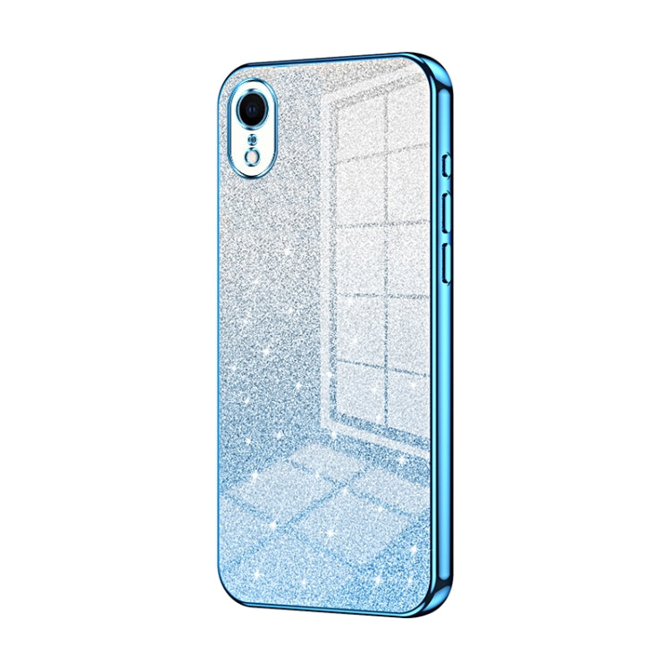 Gradient Glitter Powder Electroplated Phone Case, For iPhone 11 Pro Max, For iPhone 11, For iPhone 11 Pro, For iPhone X / XS, For iPhone XR, For iPhone XS Max, For iPhone 8 Plus / 7 Plus