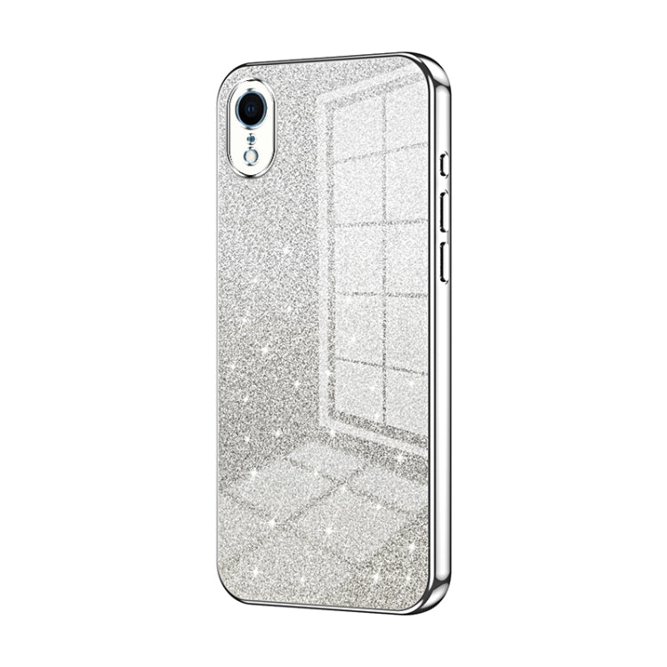 Gradient Glitter Powder Electroplated Phone Case, For iPhone 11 Pro Max, For iPhone 11, For iPhone 11 Pro, For iPhone X / XS, For iPhone XR, For iPhone XS Max, For iPhone 8 Plus / 7 Plus