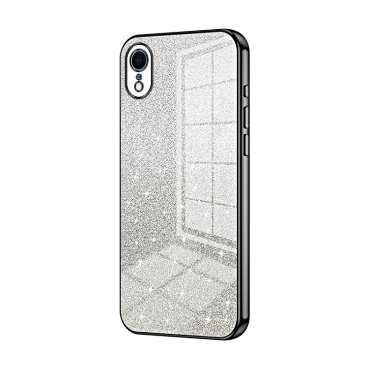 Gradient Glitter Powder Electroplated Phone Case, For iPhone 11 Pro Max, For iPhone 11, For iPhone 11 Pro, For iPhone X / XS, For iPhone XR, For iPhone XS Max, For iPhone 8 Plus / 7 Plus