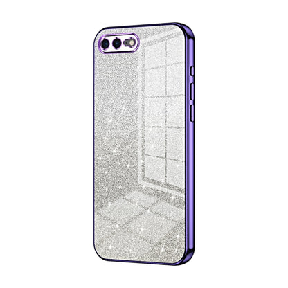 Gradient Glitter Powder Electroplated Phone Case, For iPhone 11 Pro Max, For iPhone 11, For iPhone 11 Pro, For iPhone X / XS, For iPhone XR, For iPhone XS Max, For iPhone 8 Plus / 7 Plus