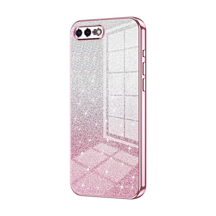 Gradient Glitter Powder Electroplated Phone Case, For iPhone 11 Pro Max, For iPhone 11, For iPhone 11 Pro, For iPhone X / XS, For iPhone XR, For iPhone XS Max, For iPhone 8 Plus / 7 Plus