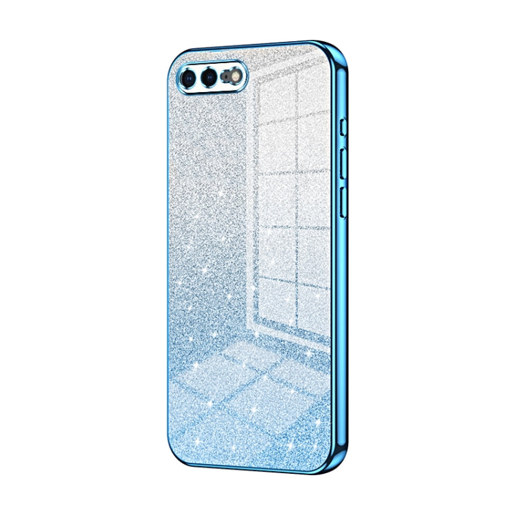 Gradient Glitter Powder Electroplated Phone Case, For iPhone 11 Pro Max, For iPhone 11, For iPhone 11 Pro, For iPhone X / XS, For iPhone XR, For iPhone XS Max, For iPhone 8 Plus / 7 Plus