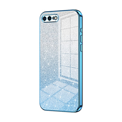 Gradient Glitter Powder Electroplated Phone Case, For iPhone 11 Pro Max, For iPhone 11, For iPhone 11 Pro, For iPhone X / XS, For iPhone XR, For iPhone XS Max, For iPhone 8 Plus / 7 Plus