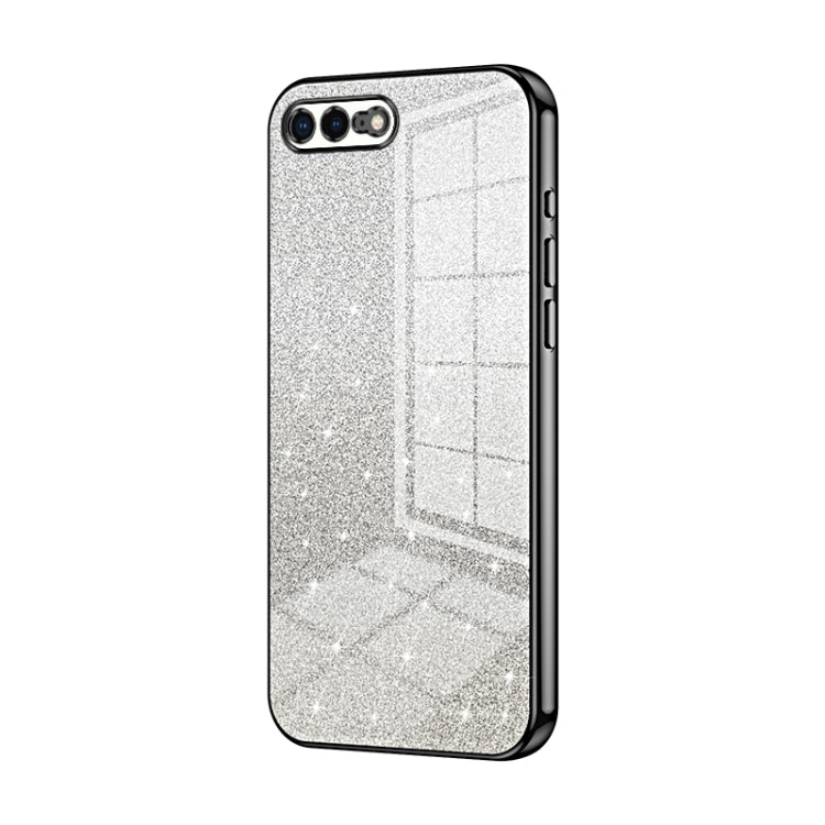 Gradient Glitter Powder Electroplated Phone Case, For iPhone 11 Pro Max, For iPhone 11, For iPhone 11 Pro, For iPhone X / XS, For iPhone XR, For iPhone XS Max, For iPhone 8 Plus / 7 Plus