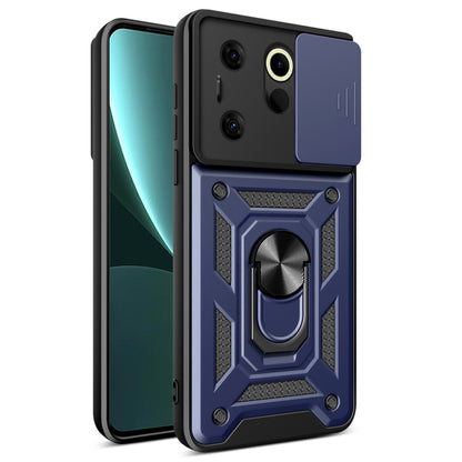 Sliding Camera Cover Design TPU+PC Phone Case, For Tecno Spark 50 4G, For Tecno Camon 50 Pro 4G, For Tecno Spark 40 Pro+ 4G, For Tecno Spark 40 Pro 4G, For Tecno Pova 7 4G, For Tecno Camon 40 Pro 4G, For Tecno Camon 40 Premier, For Tecno Camon 30S     ...