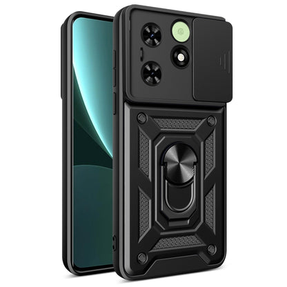 Sliding Camera Cover Design TPU+PC Phone Case, For Tecno Spark 50 4G, For Tecno Camon 50 Pro 4G, For Tecno Spark 40 Pro+ 4G, For Tecno Spark 40 Pro 4G, For Tecno Pova 7 4G, For Tecno Camon 40 Pro 4G, For Tecno Camon 40 Premier, For Tecno Camon 30S     ...