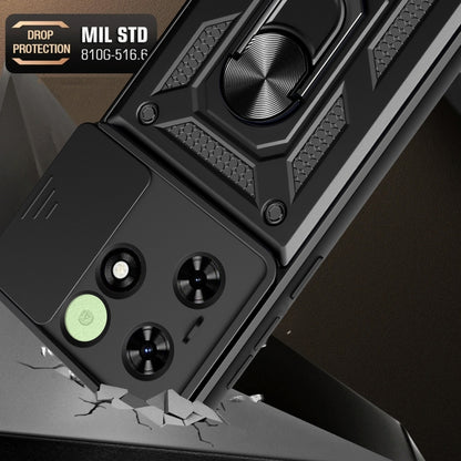 Sliding Camera Cover Design TPU+PC Phone Case, For Tecno Spark 50 4G, For Tecno Camon 50 Pro 4G, For Tecno Spark 40 Pro+ 4G, For Tecno Spark 40 Pro 4G, For Tecno Pova 7 4G, For Tecno Camon 40 Pro 4G, For Tecno Camon 40 Premier, For Tecno Camon 30S     ...