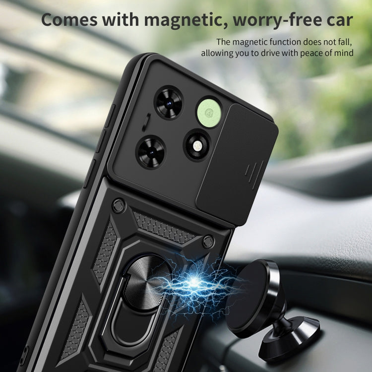 Sliding Camera Cover Design TPU+PC Phone Case, For Tecno Spark 50 4G, For Tecno Camon 50 Pro 4G, For Tecno Spark 40 Pro+ 4G, For Tecno Spark 40 Pro 4G, For Tecno Pova 7 4G, For Tecno Camon 40 Pro 4G, For Tecno Camon 40 Premier, For Tecno Camon 30S     ...