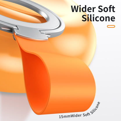 MagSafe Magnetic Pivot Stand Phone Ring Holder, Style 1 Silver, Style 1 Black + Orange, Style 1 Silver + Orange, Style 1 Black