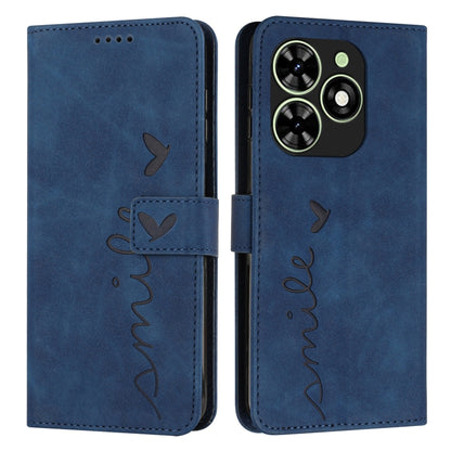 Skin Feel Heart Embossed Leather Phone Case with Long Lanyard, For Tecno Spark Go 5G 2025 Global, For Tecno Camon 30 Premier, For Tecno Pova 6, For Tecno Camon 30 Pro 5G, For Tecno Camon 30 4G / 5G, For Tecno Pova 6 Pro, For Tecno Spark 20 Pro+        ...