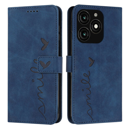 Skin Feel Heart Embossed Leather Phone Case with Long Lanyard, For Tecno Spark Go 5G 2025 Global, For Tecno Camon 30 Premier, For Tecno Pova 6, For Tecno Camon 30 Pro 5G, For Tecno Camon 30 4G / 5G, For Tecno Pova 6 Pro, For Tecno Spark 20 Pro+        ...