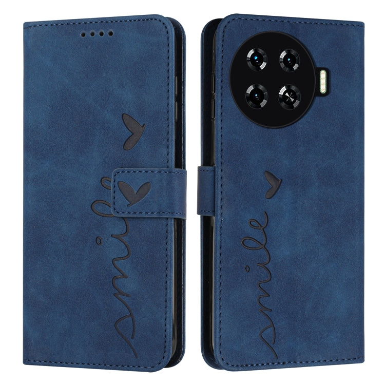 Skin Feel Heart Embossed Leather Phone Case with Long Lanyard, For Tecno Spark Go 5G 2025 Global, For Tecno Camon 30 Premier, For Tecno Pova 6, For Tecno Camon 30 Pro 5G, For Tecno Camon 30 4G / 5G, For Tecno Pova 6 Pro, For Tecno Spark 20 Pro+        ...