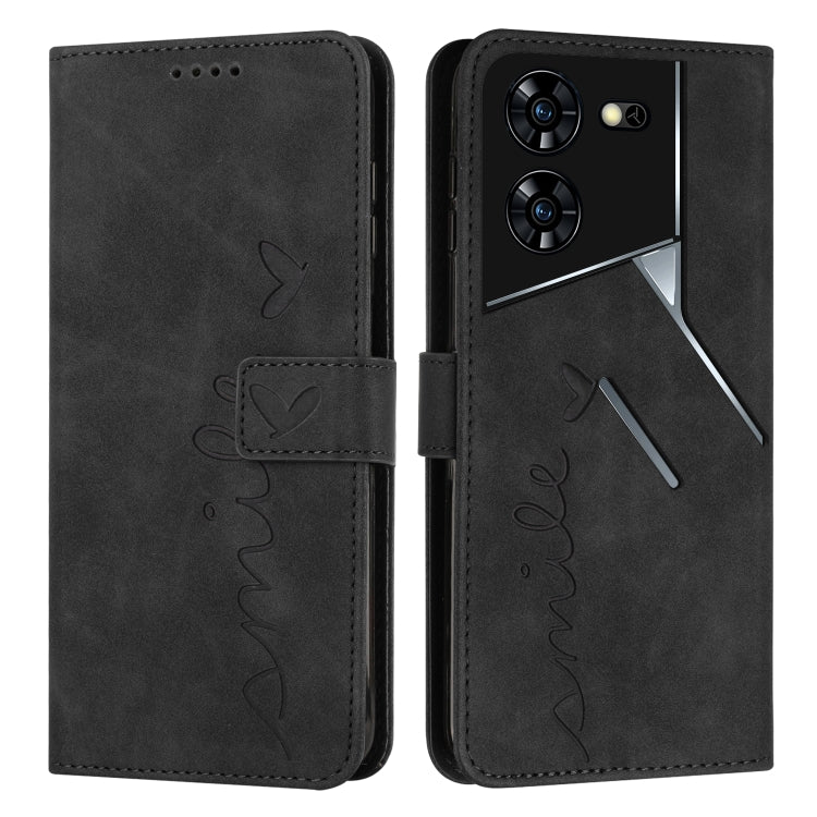 Skin Feel Heart Embossed Leather Phone Case with Long Lanyard, For Tecno Spark Go 5G 2025 Global, For Tecno Camon 30 Premier, For Tecno Pova 6, For Tecno Camon 30 Pro 5G, For Tecno Camon 30 4G / 5G, For Tecno Pova 6 Pro, For Tecno Spark 20 Pro+        ...
