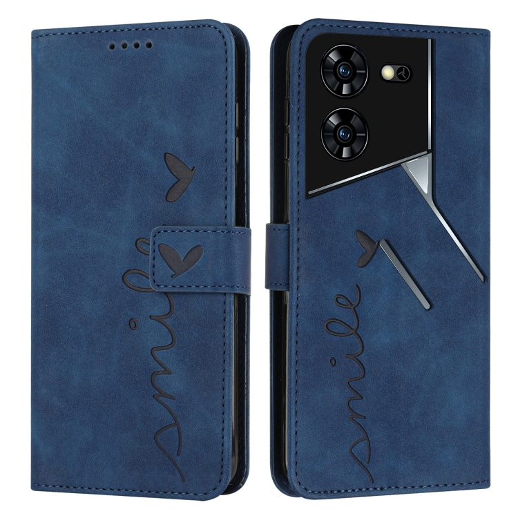 Skin Feel Heart Embossed Leather Phone Case with Long Lanyard, For Tecno Spark Go 5G 2025 Global, For Tecno Camon 30 Premier, For Tecno Pova 6, For Tecno Camon 30 Pro 5G, For Tecno Camon 30 4G / 5G, For Tecno Pova 6 Pro, For Tecno Spark 20 Pro+        ...