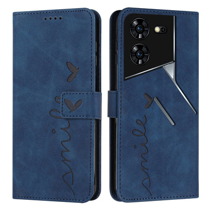Skin Feel Heart Embossed Leather Phone Case with Long Lanyard, For Tecno Spark Go 5G 2025 Global, For Tecno Camon 30 Premier, For Tecno Pova 6, For Tecno Camon 30 Pro 5G, For Tecno Camon 30 4G / 5G, For Tecno Pova 6 Pro, For Tecno Spark 20 Pro+        ...