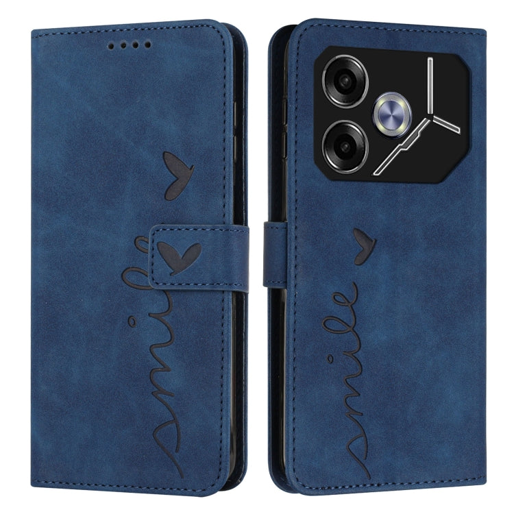 Skin Feel Heart Embossed Leather Phone Case with Long Lanyard, For Tecno Spark Go 5G 2025 Global, For Tecno Camon 30 Premier, For Tecno Pova 6, For Tecno Camon 30 Pro 5G, For Tecno Camon 30 4G / 5G, For Tecno Pova 6 Pro, For Tecno Spark 20 Pro+        ...