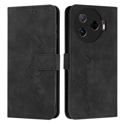 Skin Feel Heart Embossed Leather Phone Case with Long Lanyard, For Tecno Spark Go 5G 2025 Global, For Tecno Camon 30 Premier, For Tecno Pova 6, For Tecno Camon 30 Pro 5G, For Tecno Camon 30 4G / 5G, For Tecno Pova 6 Pro, For Tecno Spark 20 Pro+        ...