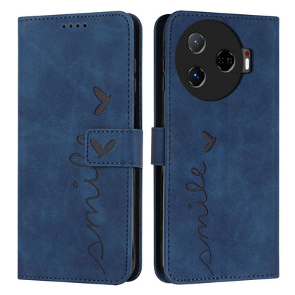 Skin Feel Heart Embossed Leather Phone Case with Long Lanyard, For Tecno Spark Go 5G 2025 Global, For Tecno Camon 30 Premier, For Tecno Pova 6, For Tecno Camon 30 Pro 5G, For Tecno Camon 30 4G / 5G, For Tecno Pova 6 Pro, For Tecno Spark 20 Pro+        ...