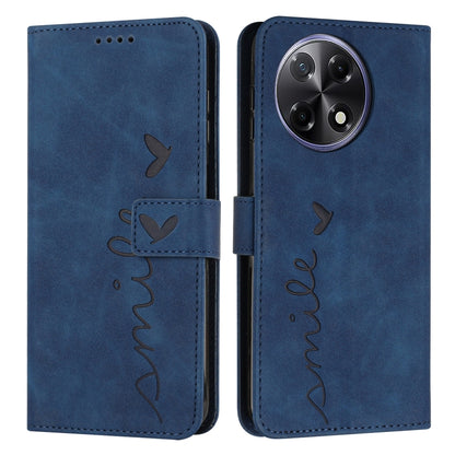 Skin Feel Heart Embossed Leather Phone Case with Long Lanyard, For Tecno Spark 50 5G, For Tenco Pova Slim 5G, For Tecno Spark 40C, For Tecno Pova 7 Pro 5G, For Tecno Pova 7 5G, For Tecno Spark 40 Pro+ 4G, For Tecno Spark 40 Pro 4G, For Tecno Spark 40 4...