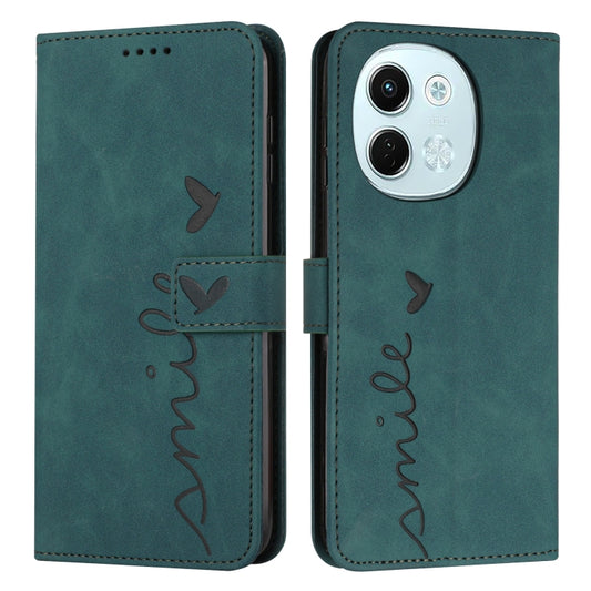 Skin Feel Heart Embossed Leather Phone Case with Long Lanyard, For Tecno Spark 30 5G, For Tecno Spark 30 Pro, For Tecno Spark 30 4G, For Tecno Spark Go 5G 2025 Global, For Tecno Camon 30 Premier, For Tecno Pova 6, For Tecno Camon 30 Pro 5G             ...