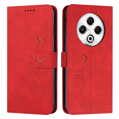Skin Feel Heart Embossed Leather Phone Case with Long Lanyard, For Tecno Spark 50 5G, For Tenco Pova Slim 5G, For Tecno Spark 40C, For Tecno Pova 7 Pro 5G, For Tecno Pova 7 5G, For Tecno Spark 40 Pro+ 4G, For Tecno Spark 40 Pro 4G, For Tecno Spark 40 4...