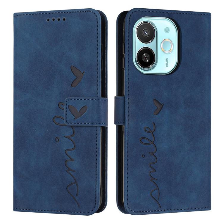 Skin Feel Heart Embossed Leather Phone Case with Long Lanyard, For Tecno Spark 50 5G, For Tenco Pova Slim 5G, For Tecno Spark 40C, For Tecno Pova 7 Pro 5G, For Tecno Pova 7 5G, For Tecno Spark 40 Pro+ 4G, For Tecno Spark 40 Pro 4G, For Tecno Spark 40 4...