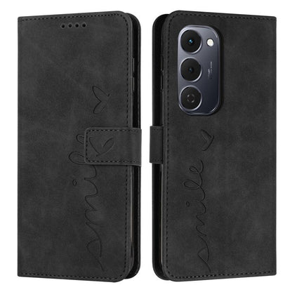 Skin Feel Heart Embossed Leather Phone Case with Long Lanyard, For Tecno Spark 50 5G, For Tenco Pova Slim 5G, For Tecno Spark 40C, For Tecno Pova 7 Pro 5G, For Tecno Pova 7 5G, For Tecno Spark 40 Pro+ 4G, For Tecno Spark 40 Pro 4G, For Tecno Spark 40 4...