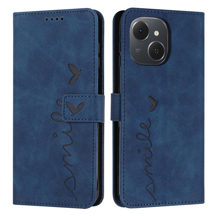 Skin Feel Heart Embossed Leather Phone Case with Long Lanyard, For Tecno Spark 50 5G, For Tenco Pova Slim 5G, For Tecno Spark 40C, For Tecno Pova 7 Pro 5G, For Tecno Pova 7 5G, For Tecno Spark 40 Pro+ 4G, For Tecno Spark 40 Pro 4G, For Tecno Spark 40 4...