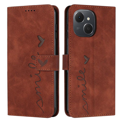 Skin Feel Heart Embossed Leather Phone Case with Long Lanyard, For Tecno Spark 50 5G, For Tenco Pova Slim 5G, For Tecno Spark 40C, For Tecno Pova 7 Pro 5G, For Tecno Pova 7 5G, For Tecno Spark 40 Pro+ 4G, For Tecno Spark 40 Pro 4G, For Tecno Spark 40 4...