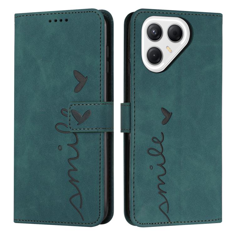 Skin Feel Heart Embossed Leather Phone Case with Long Lanyard, For Tecno Spark 50 5G, For Tenco Pova Slim 5G, For Tecno Spark 40C, For Tecno Pova 7 Pro 5G, For Tecno Pova 7 5G, For Tecno Spark 40 Pro+ 4G, For Tecno Spark 40 Pro 4G, For Tecno Spark 40 4...
