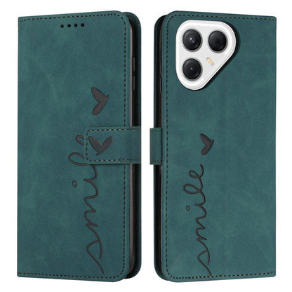 Skin Feel Heart Embossed Leather Phone Case with Long Lanyard, For Tecno Spark 50 5G, For Tenco Pova Slim 5G, For Tecno Spark 40C, For Tecno Pova 7 Pro 5G, For Tecno Pova 7 5G, For Tecno Spark 40 Pro+ 4G, For Tecno Spark 40 Pro 4G, For Tecno Spark 40 4...