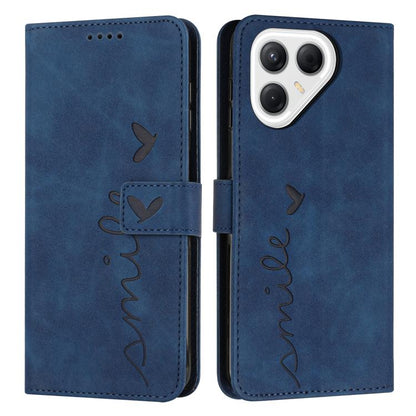 Skin Feel Heart Embossed Leather Phone Case with Long Lanyard, For Tecno Spark 50 5G, For Tenco Pova Slim 5G, For Tecno Spark 40C, For Tecno Pova 7 Pro 5G, For Tecno Pova 7 5G, For Tecno Spark 40 Pro+ 4G, For Tecno Spark 40 Pro 4G, For Tecno Spark 40 4...