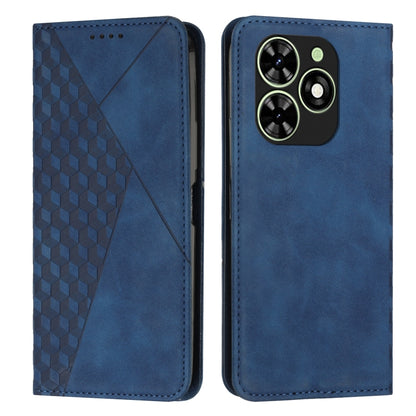 Diamond Splicing Skin Feel Magnetic Leather Phone Case, For Tecno Spark Go 2024 / POP 8