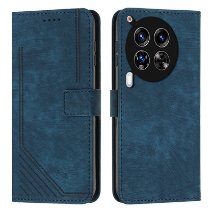 Skin Feel Stripe Pattern Leather Phone Case with Lanyard, For Tecno Camon 40 Pro 5G, For Tecno Spark 30C 5G / Pop 9 5G, For Tecno Camon 30S, For Tecno Spark 30 Pro, For Tecno Spark 30 5G, For Tecno Spark 30 4G, For Tecno Spark Go 5G 2025 Global        ...